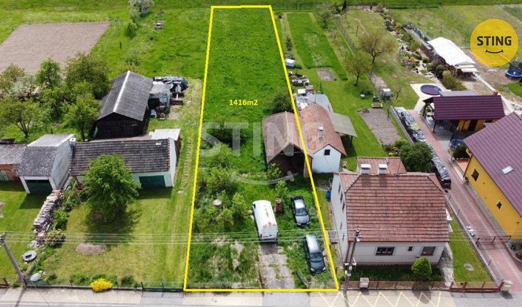Prodej stavebního pozemku 1 416 m², Moravičany – náhled fotky 5