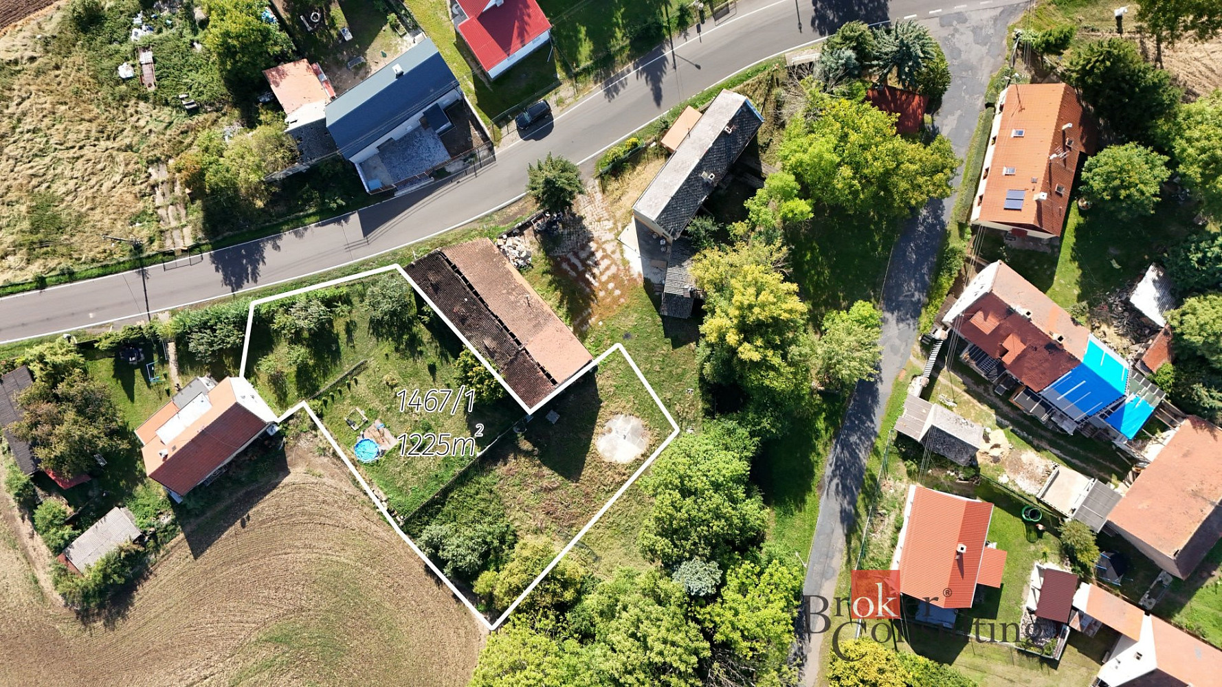 Prodej zahrady 1 225 m²