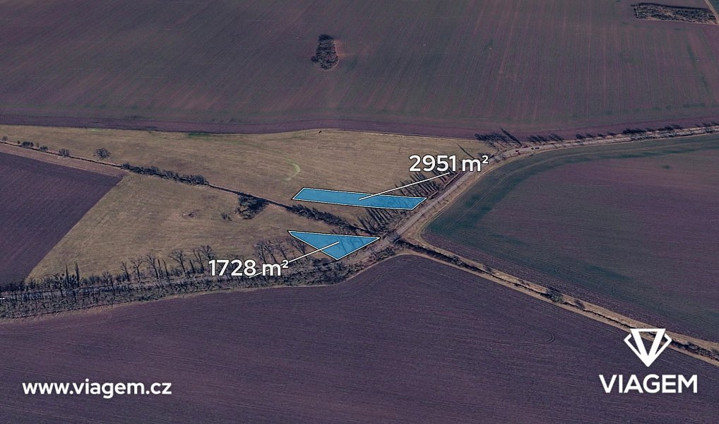 Prodej pole 389 m², Nový Bydžov – fotka 1 z 5