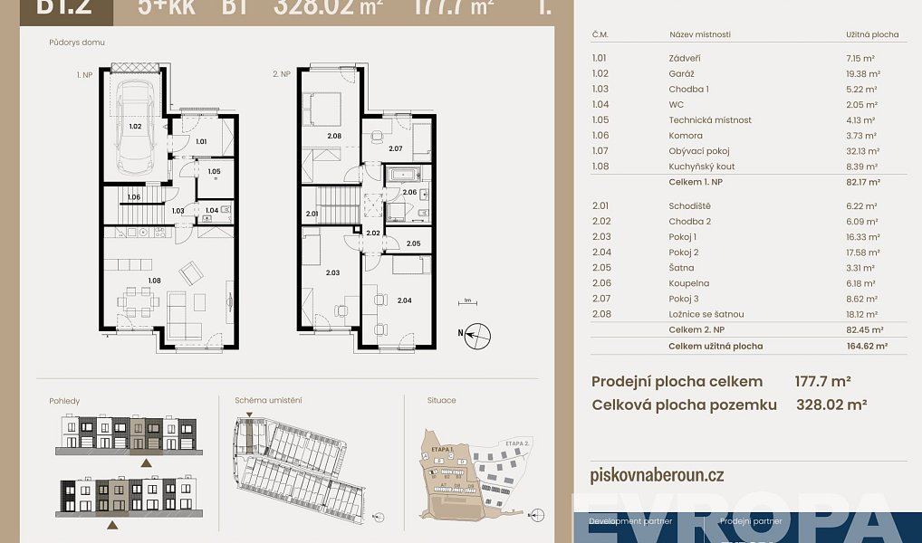 Prodej domu 177 m² s pozemkem 328 m², Beroun – náhled fotky 16