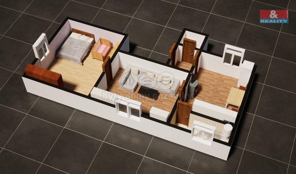 Prodej domu 180 m² s pozemkem 1 010 m², Krnsko – náhled fotky 14