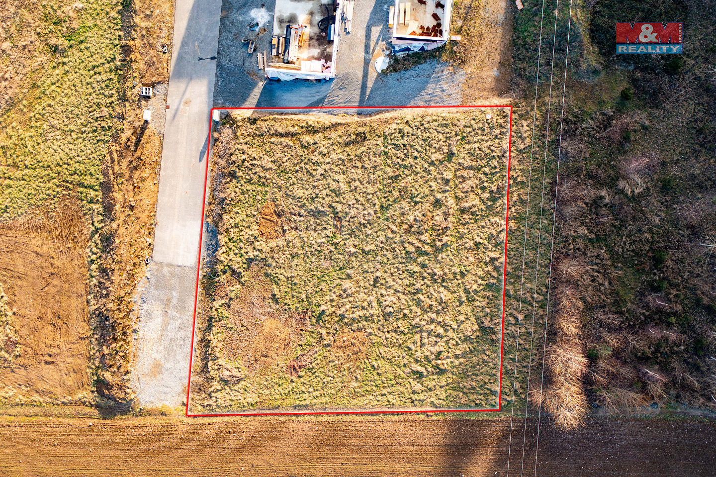 Prodej stavebního pozemku 1 542 m² – pohled 5