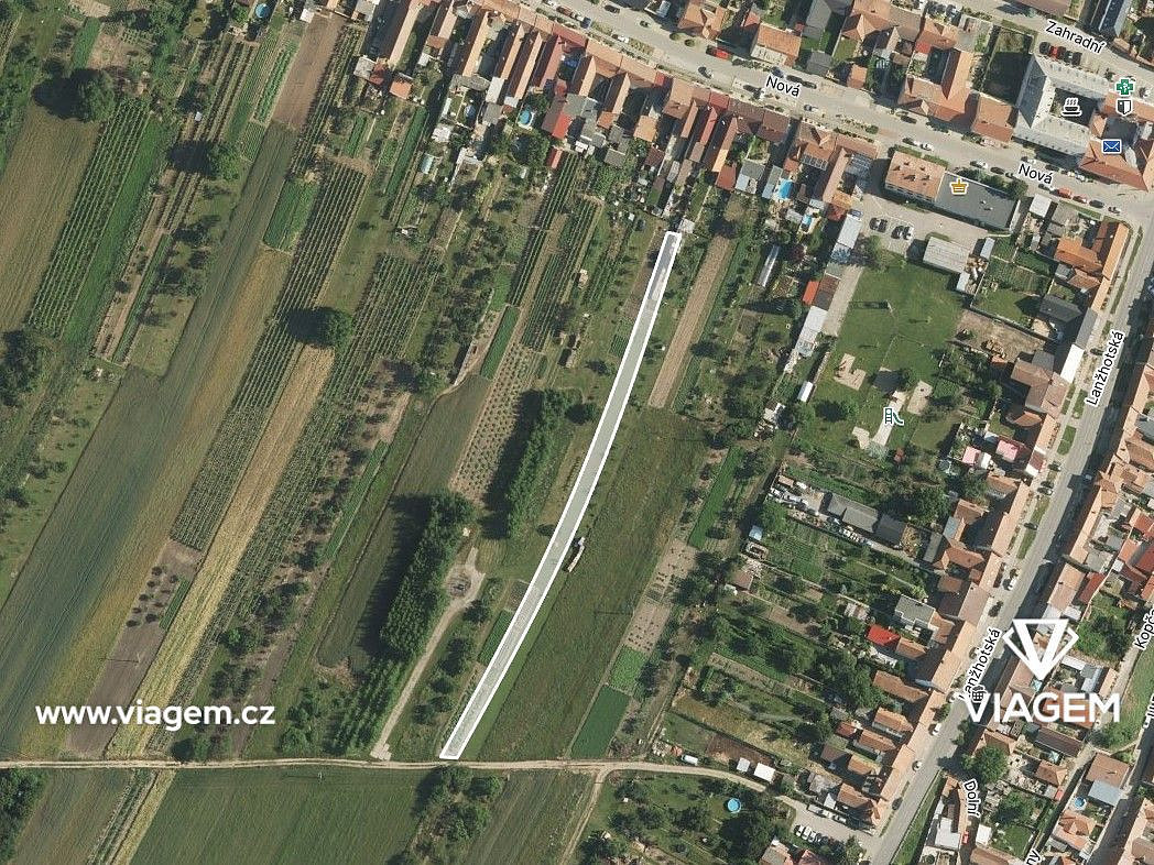 Zahrada 1 491 m², Podíl 50 % o výměře 746 m² – pohled 3