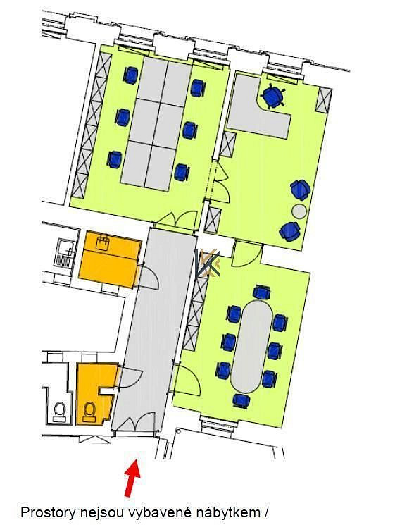Pronájem kanceláře 228 m² – fotografie 4