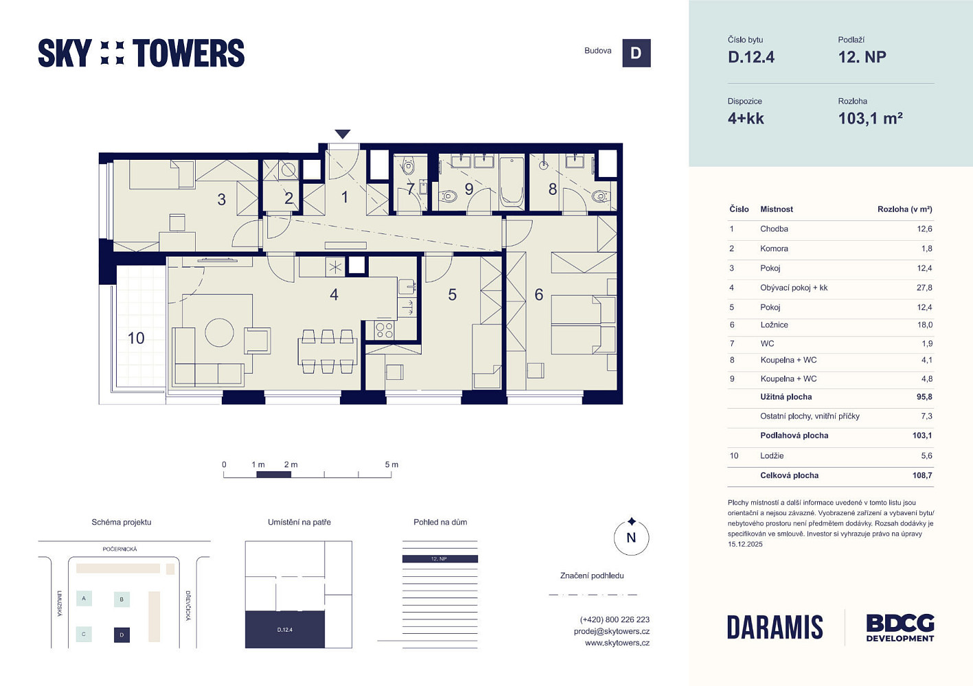 Prodej bytu 4+kk 95 m² – fotografie 4