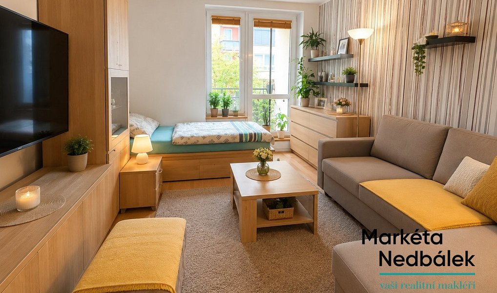 Prodej bytu 1+kk 27 m², Zlín – náhled fotky 2