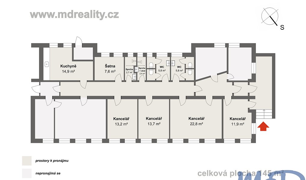Pronájem výrobních prostor 461 m², Polná – náhled fotky 2