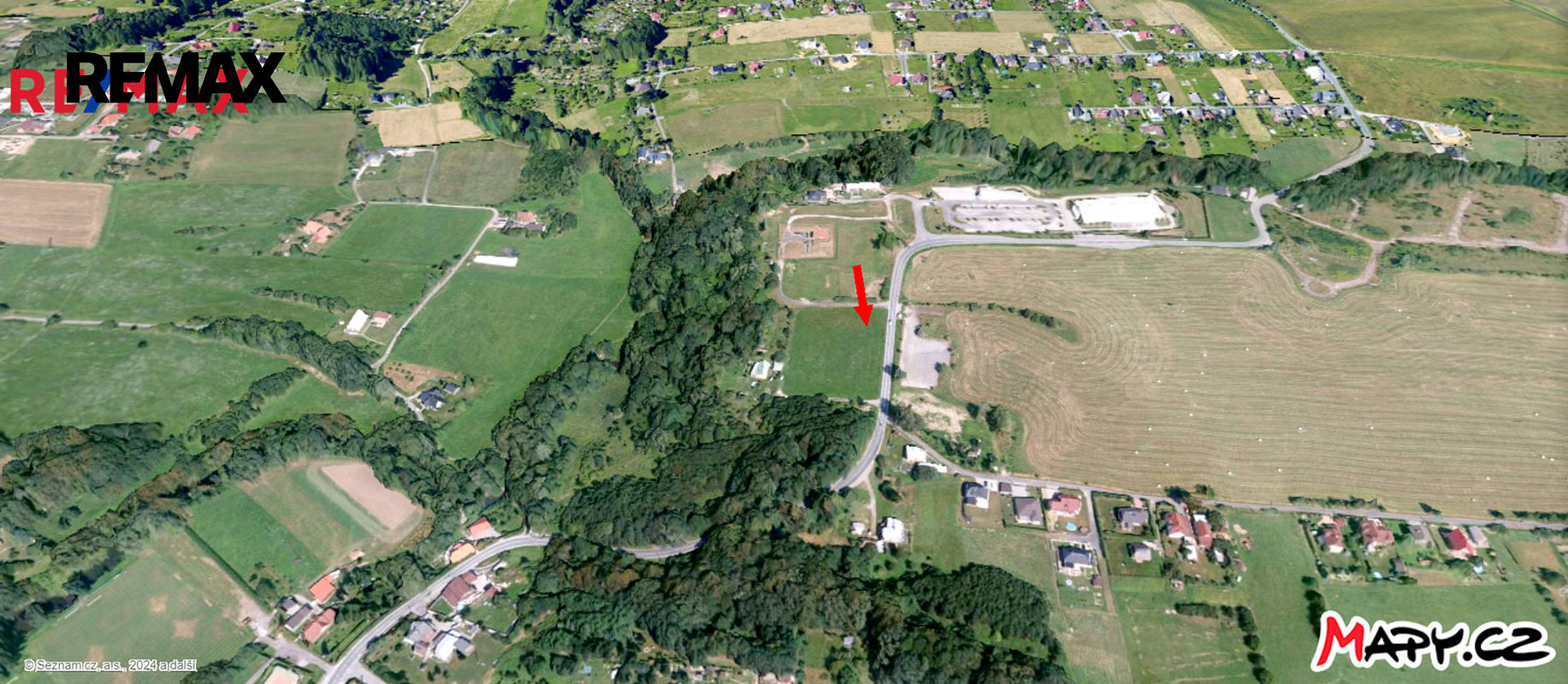 Prodej stavebního pozemku 1 623 m²