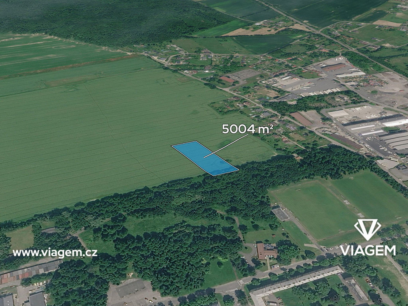 Prodej pole 2 502 m²