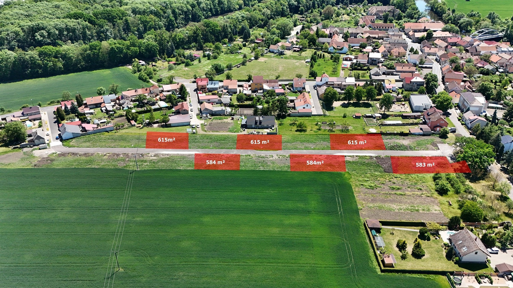 Prodej stavebního pozemku 583 m²