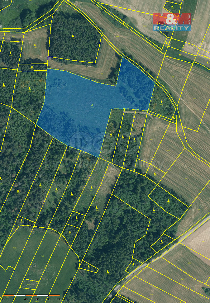 Prodej lesa 19 057 m²