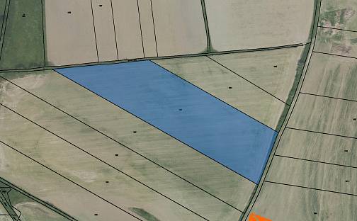 Prodej pole 1 944 m², Všeradice, okres Beroun