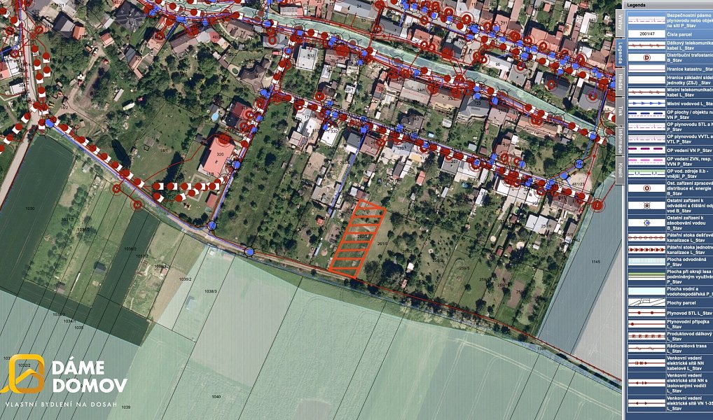 Prodej stavebního pozemku 1 012 m², Holešov – náhled fotky 7