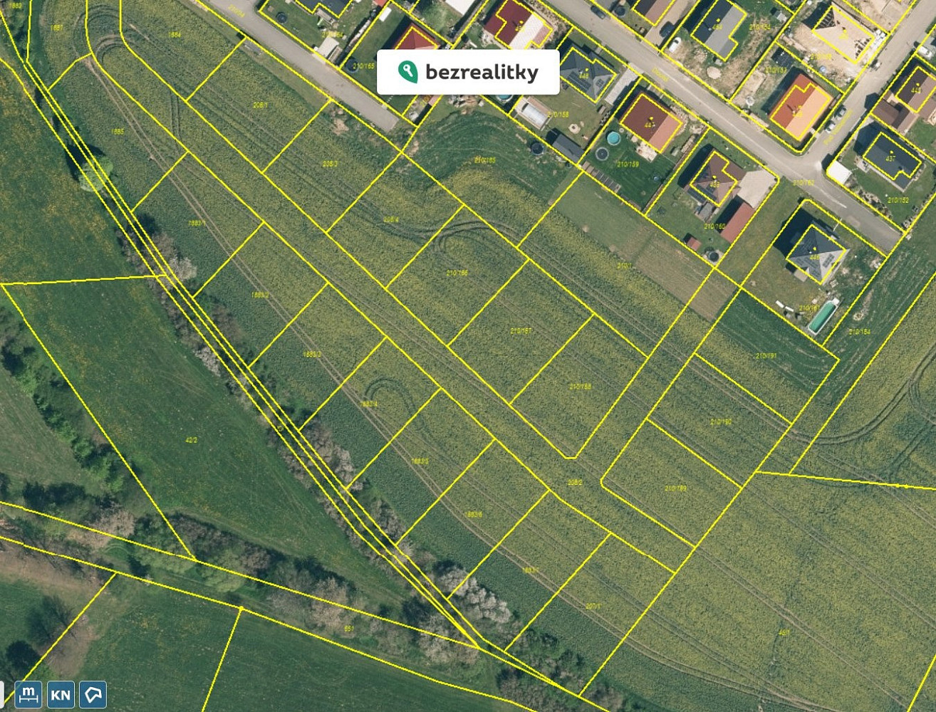 Prodej stavebního pozemku 820 m²