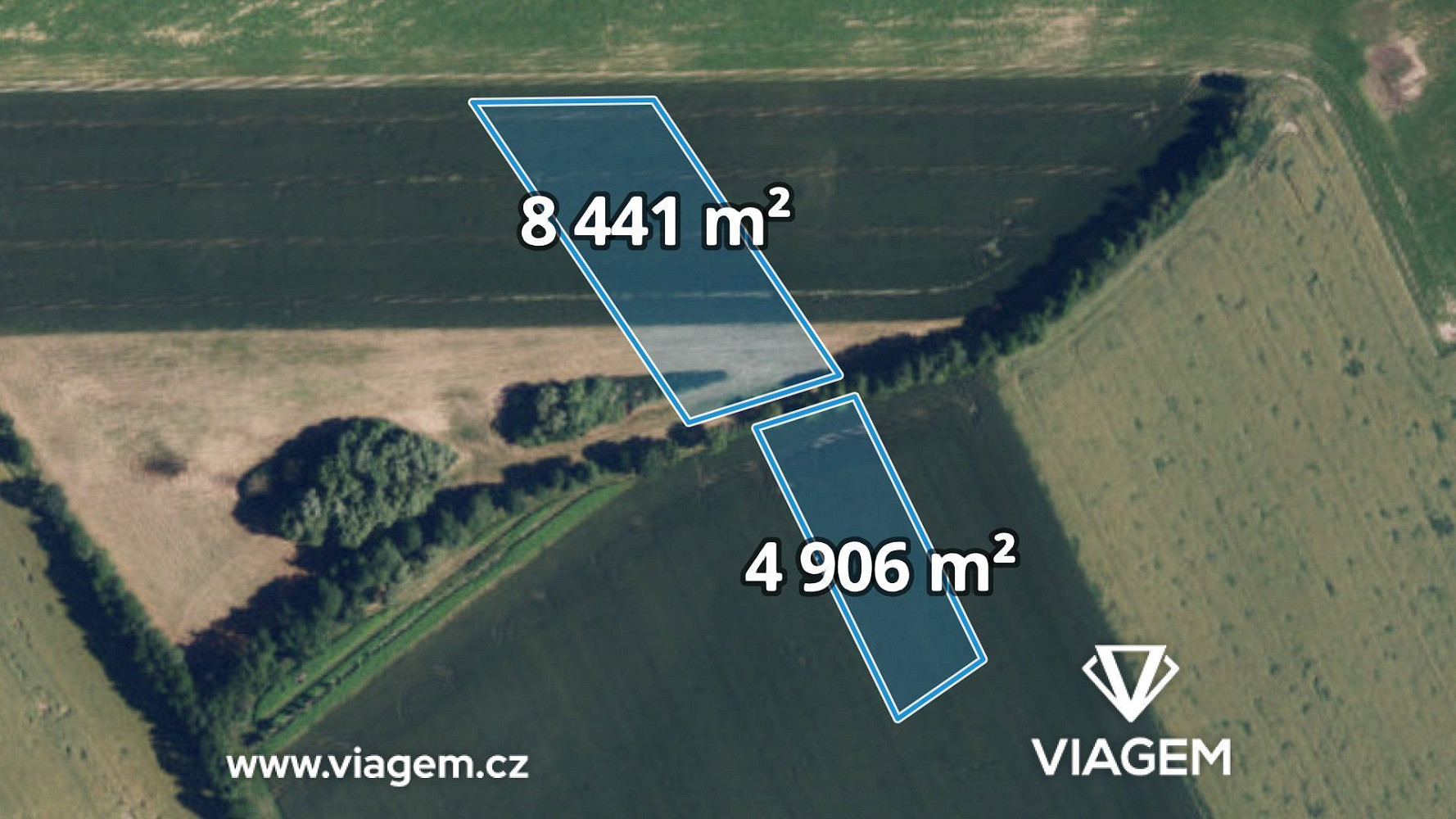 Prodej pole 953 m²