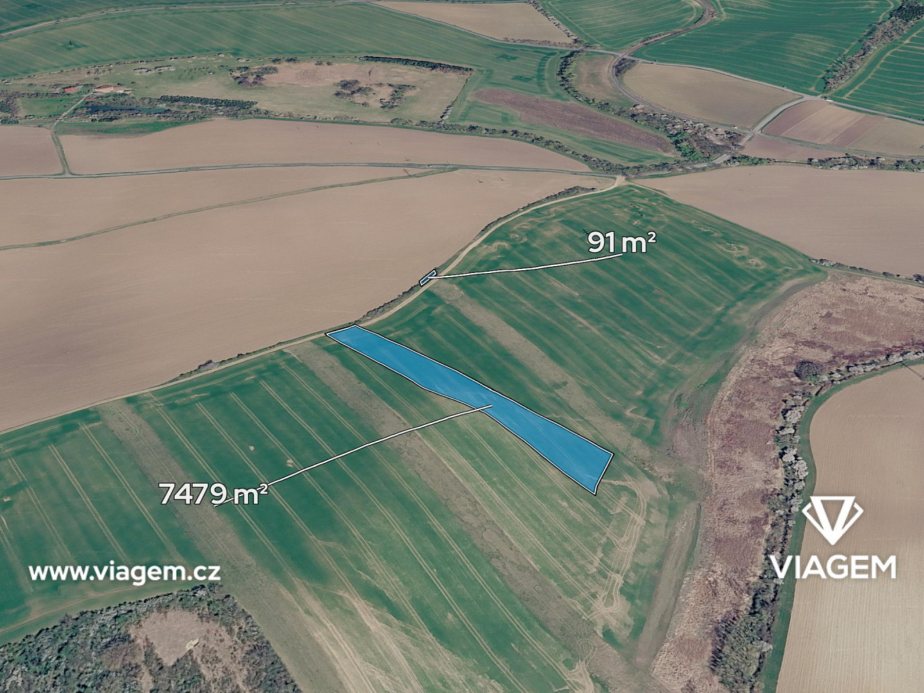Prodej pole 1 649 m²