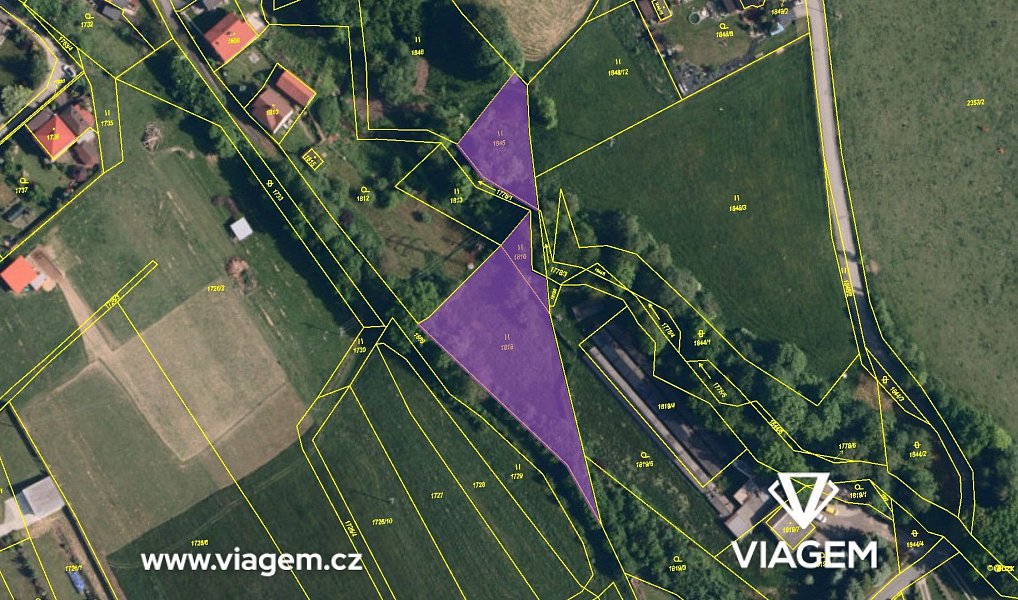 Prodej pole 2 537 m², Vendryně – náhled fotky 4