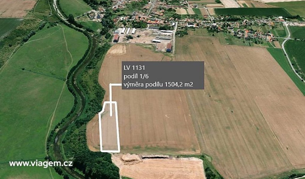 Prodej pole 3 008 m², Žiželice – náhled fotky 2