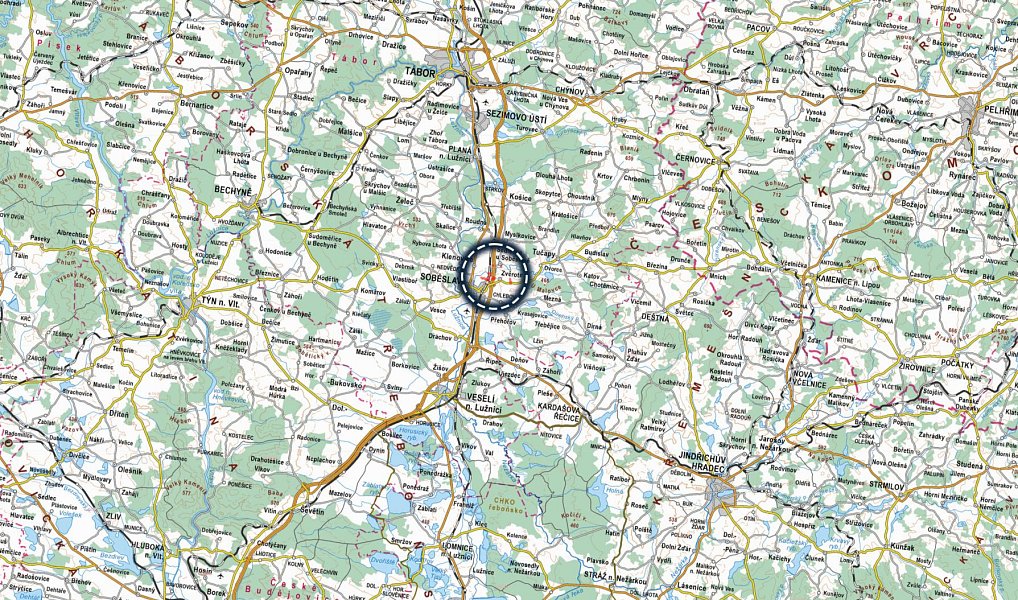Prodej pole 43 682 m², Zvěrotice – náhled fotky 3