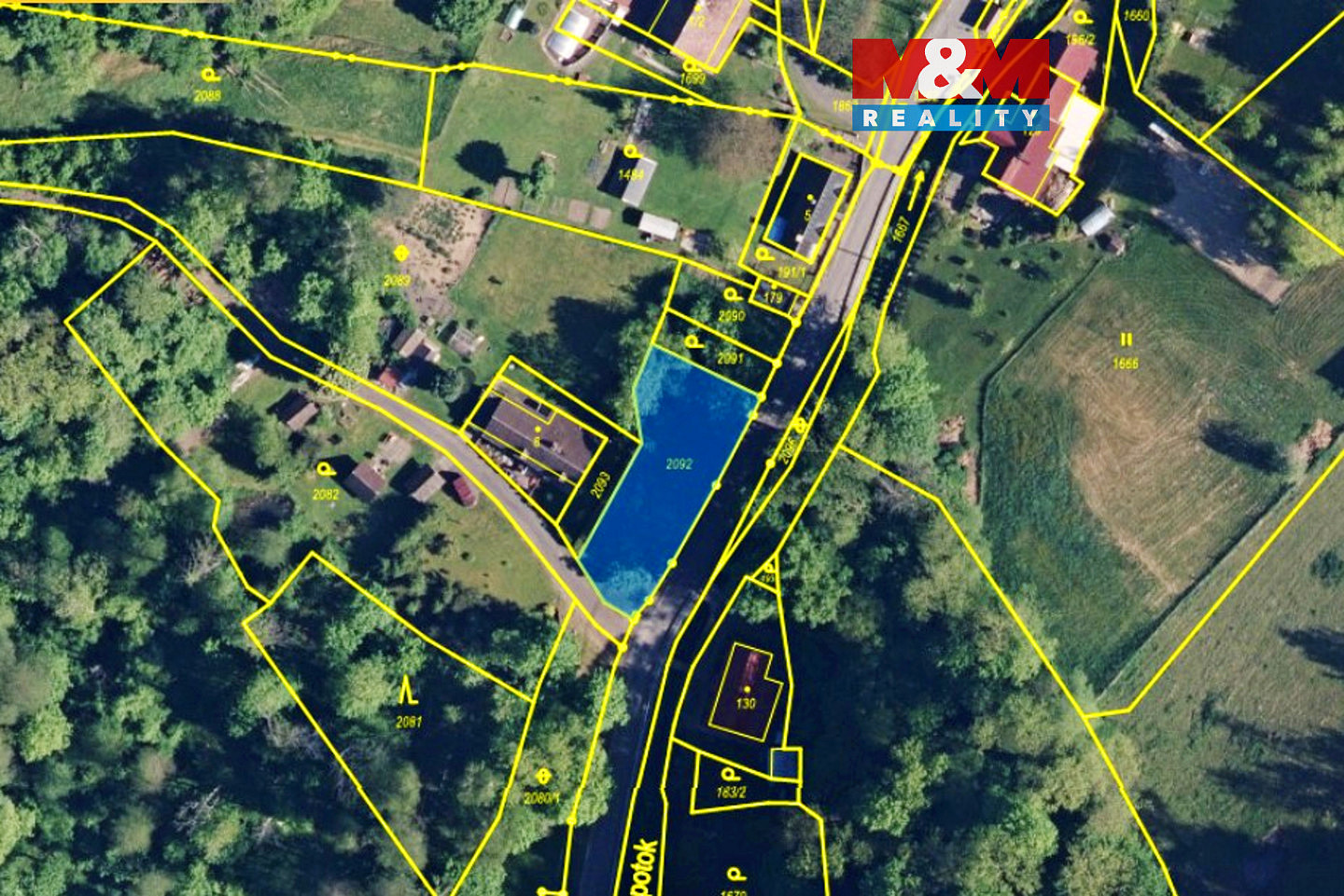 Prodej stavebního pozemku 570 m²