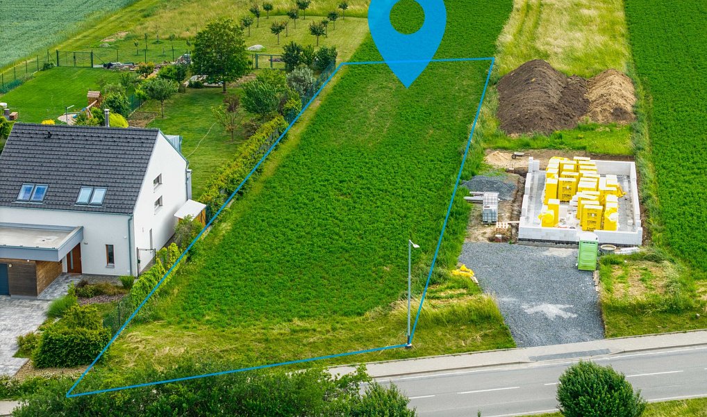 Prodej stavebního pozemku 1 109 m², Pozořice – náhled fotky 4