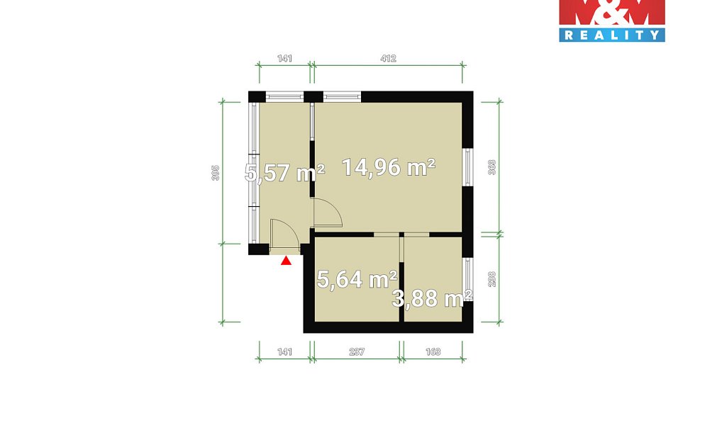 Prodej chaty/chalupy 30 m² s pozemkem 520 m², Planá – náhled fotky 2