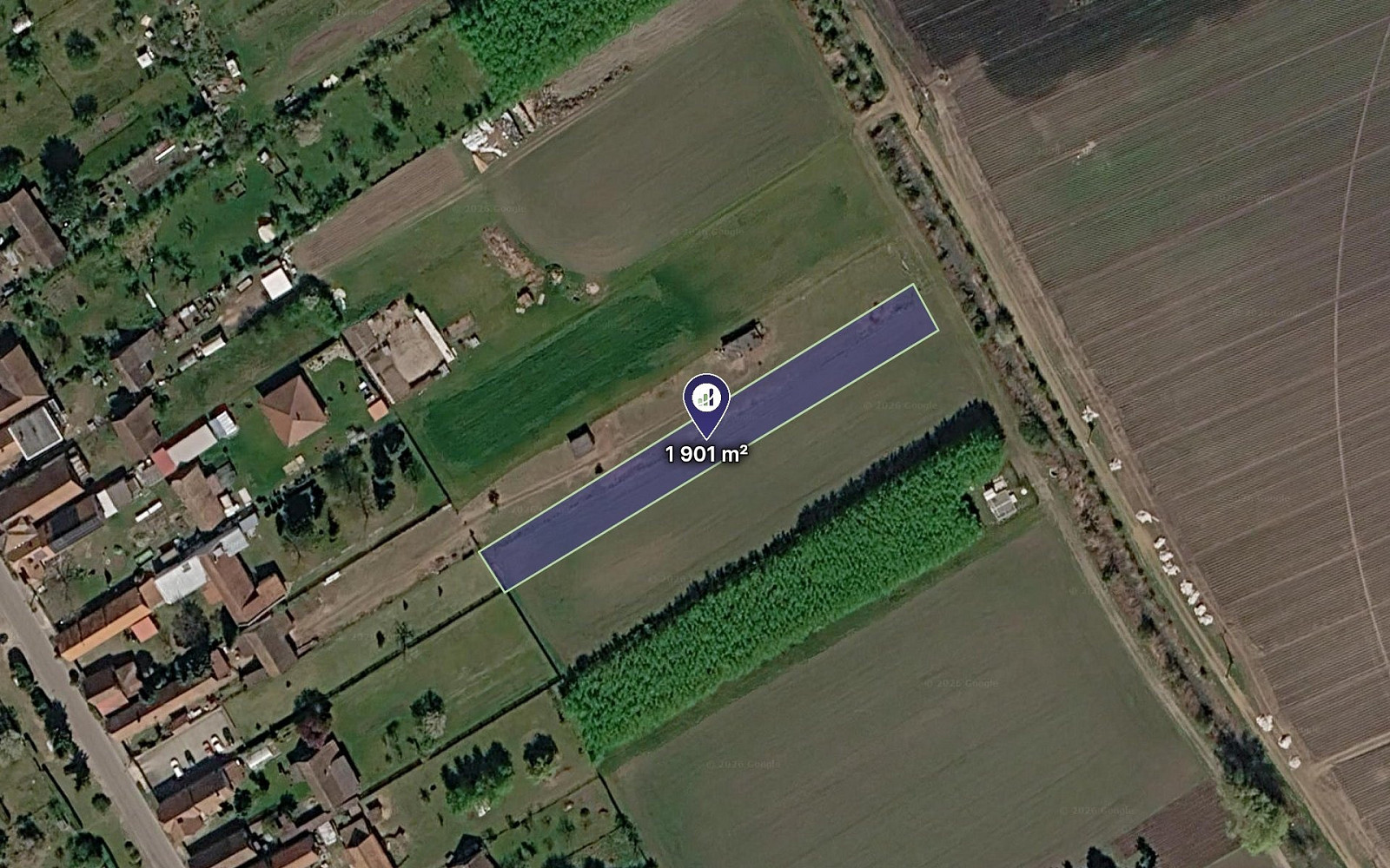 Prodej pole 1 901 m²