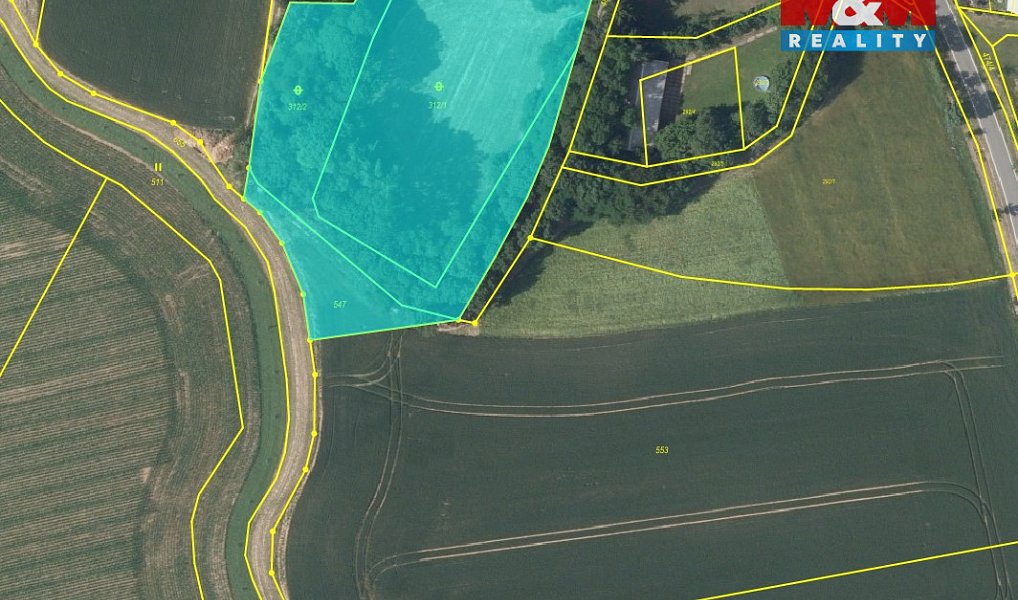Prodej pozemku 5 974 m², Bečváry – náhled fotky 10