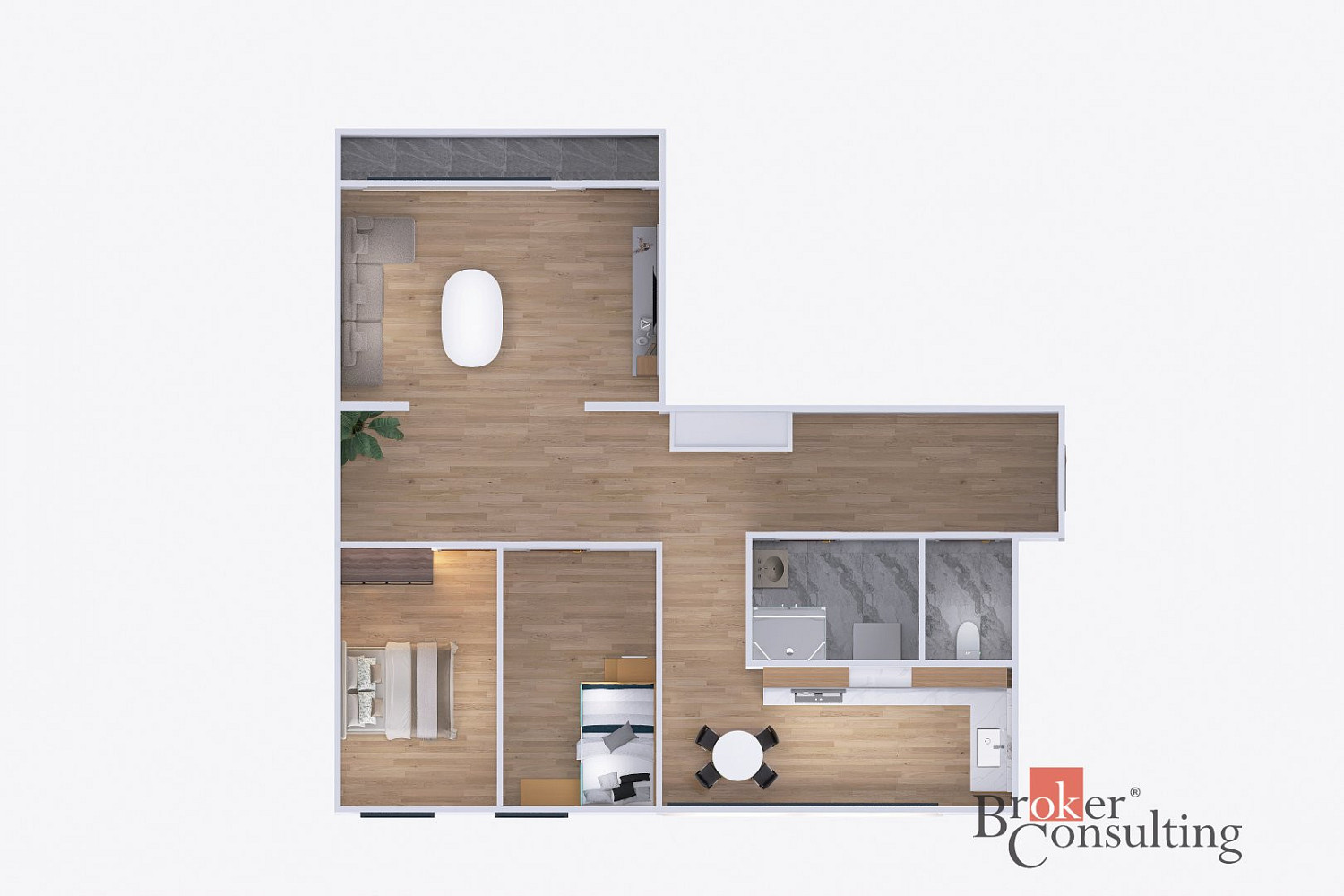 Prodej bytu 3+1 71 m² – fotografie 4