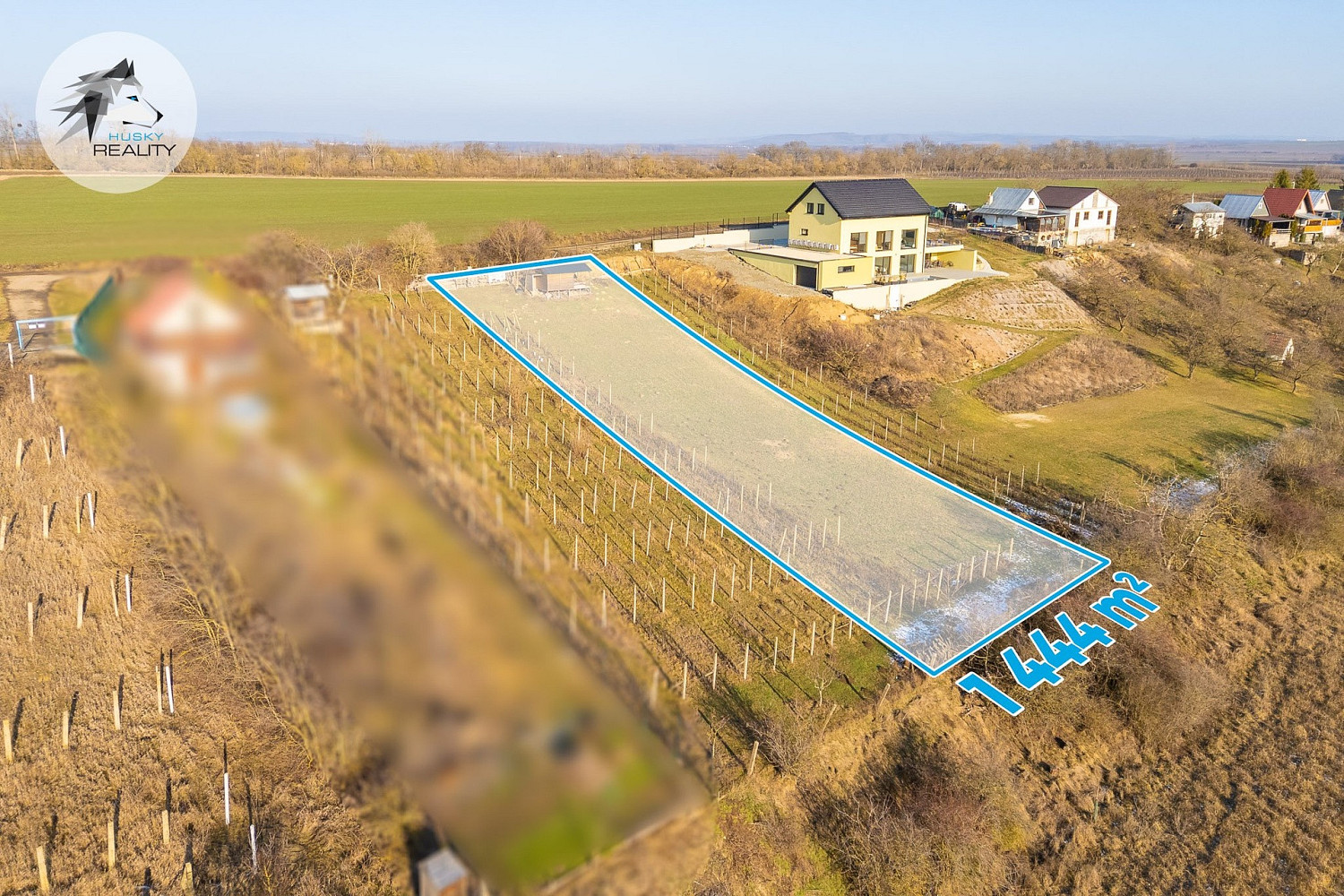 Prodej stavebního pozemku 1 444 m² – fotografie 2