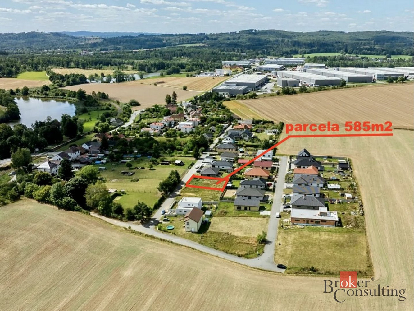 Prodej stavebního pozemku 585 m² – fotografie 2