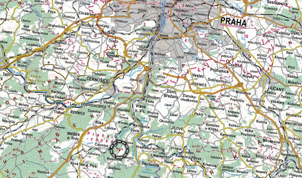 Prodej pole 15 337 m², Bojanovice – náhled fotky 3