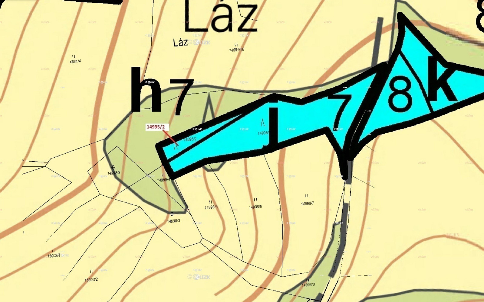 Dražba lesa 330 m² — photo 3