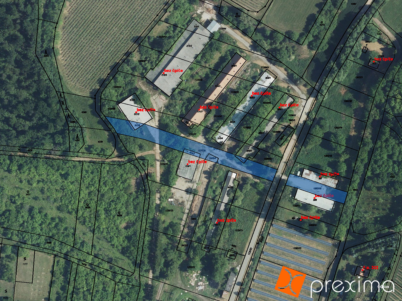 Prodej komerčního pozemku 1 673 m²