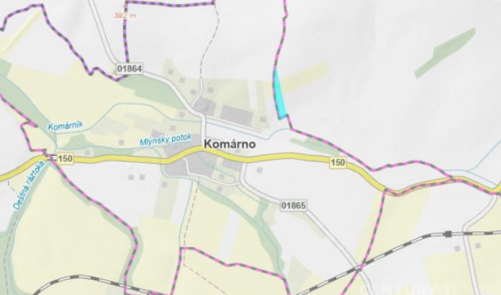 Prodej pole 6 619 m², Kunovice – náhled fotky 2