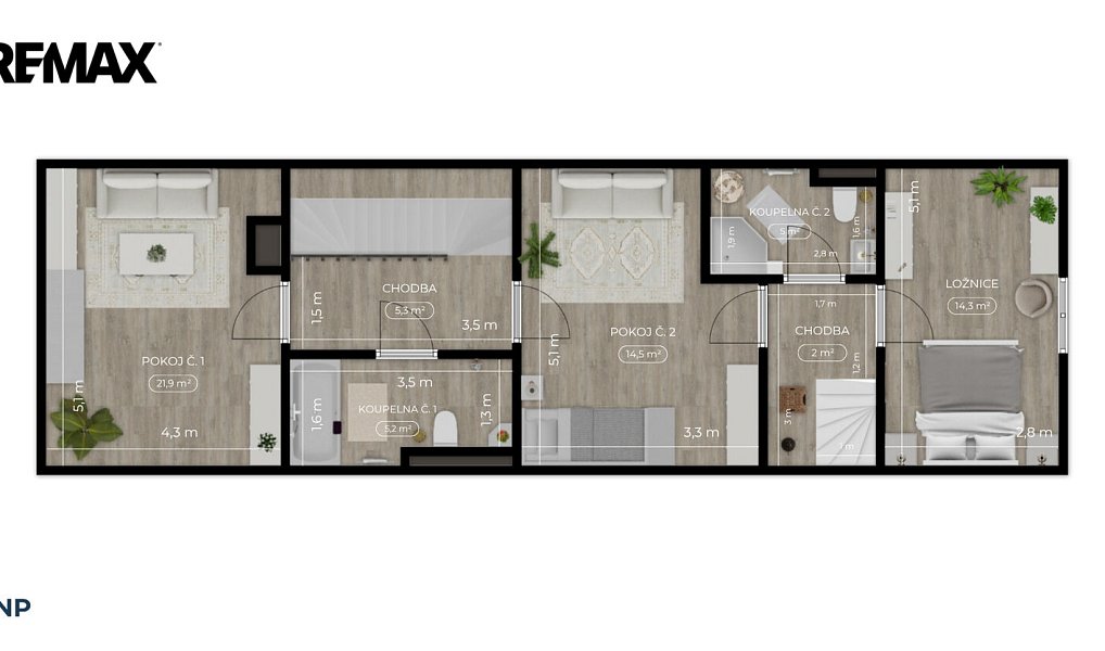 Prodej domu 115 m² s pozemkem 733 m², Myštice – náhled fotky 43