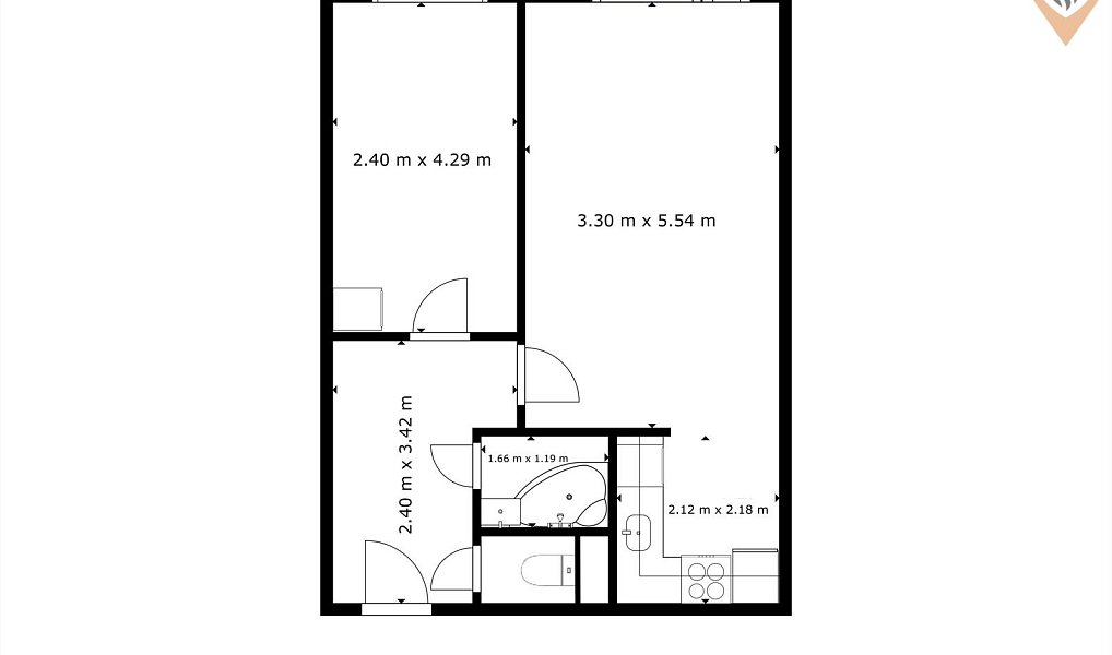 Prodej bytu 2+kk 42 m², Slaný – náhled fotky 18