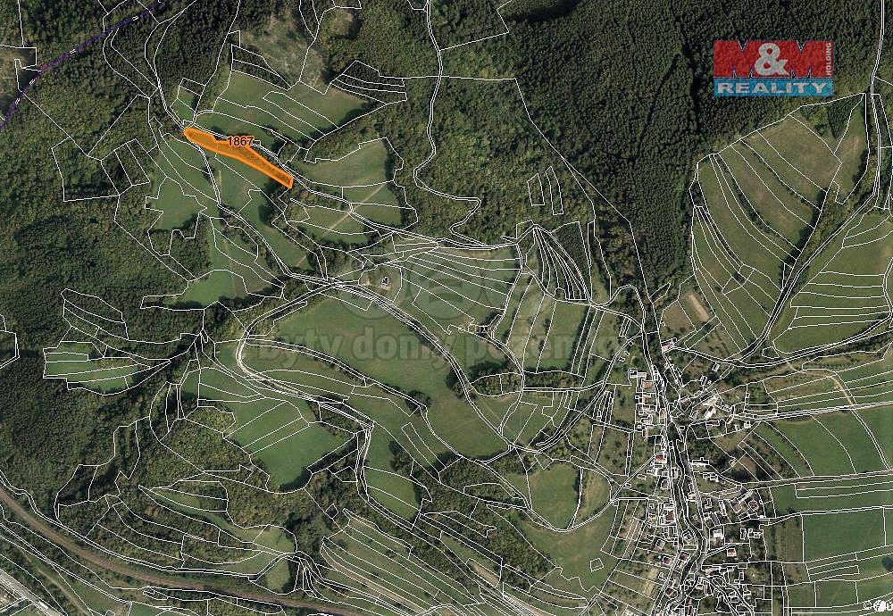 Prodej louky 2 813 m² – pohled 3