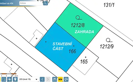 Prodej stavebního pozemku 372 m², Záboří nad Labem, okres Kutná Hora