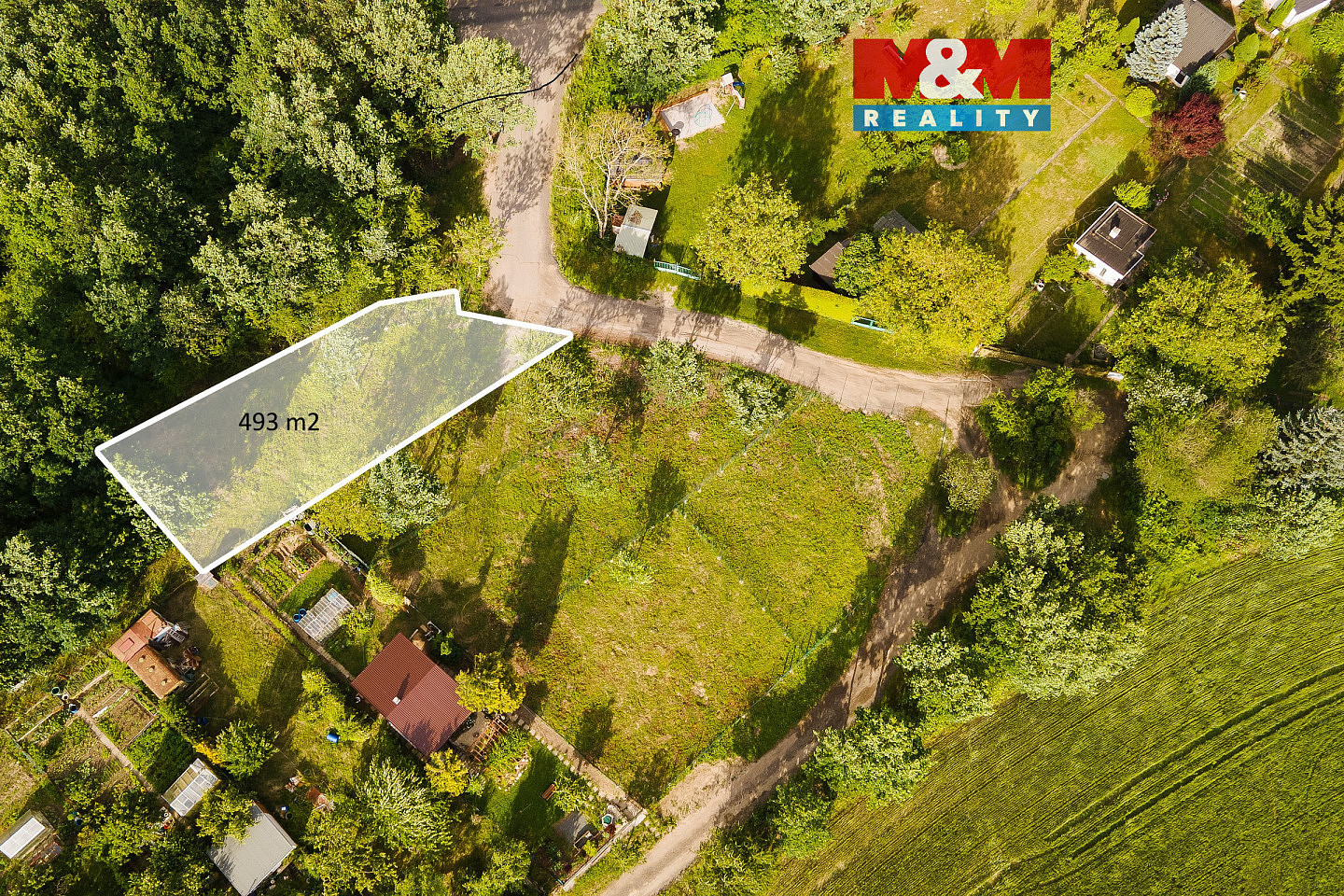Prodej zahrady 493 m²