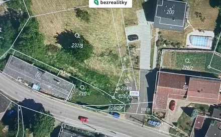 Prodej stavebního pozemku 1 124 m², Dobrovice - Bojetice, okres Mladá Boleslav