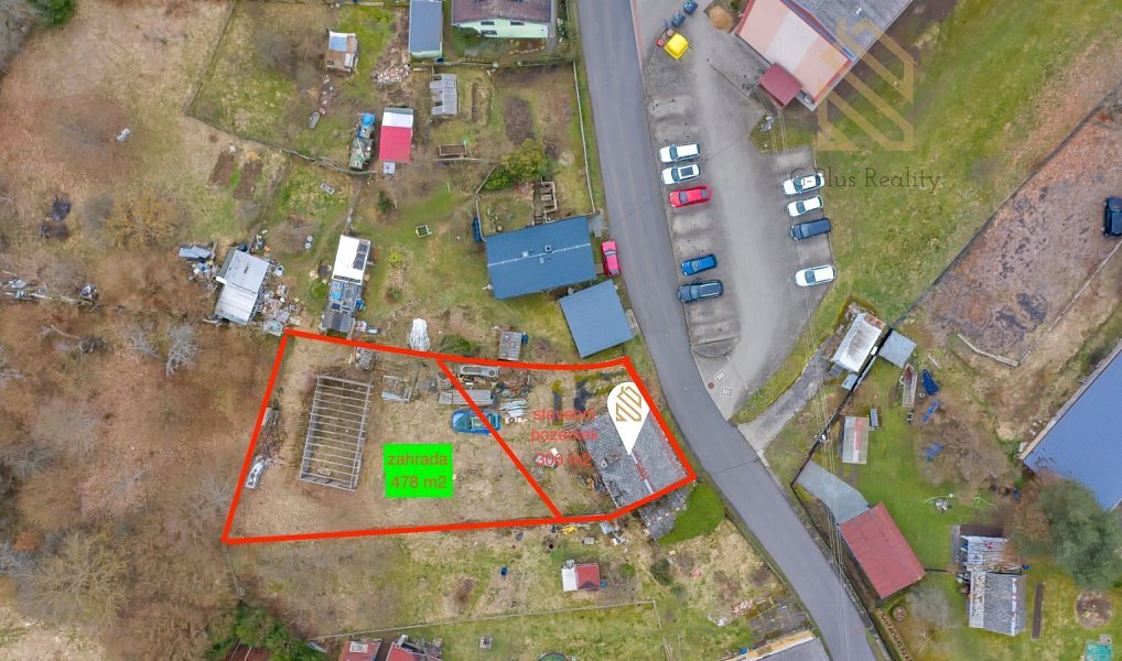 Prodej stavebního pozemku 778 m², Velichov – náhled fotky 3