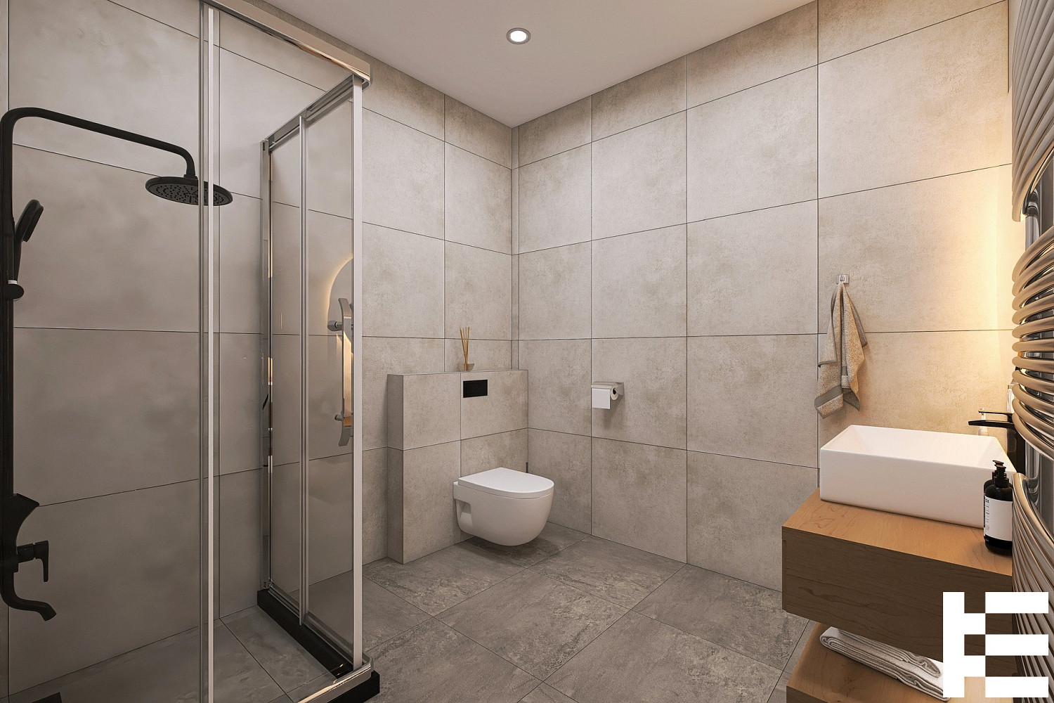 Ateliér o velikosti 70,19 m² v projektu Rezidence Třešňovka v ul. Pražská, Kolín – pohled 4