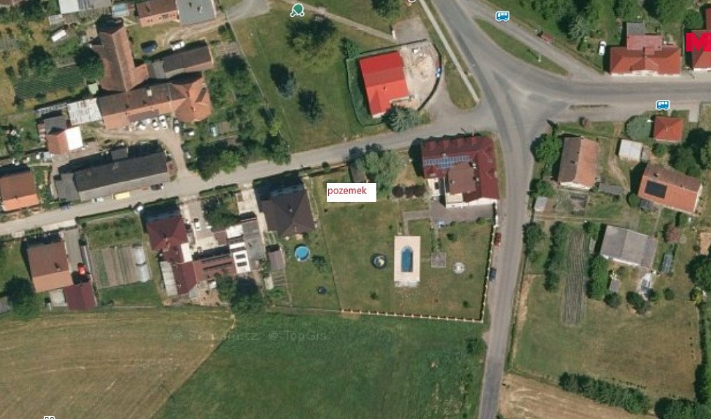 Prodej stavebního pozemku 1 000 m², Újezd u Přelouče – náhled fotky 2