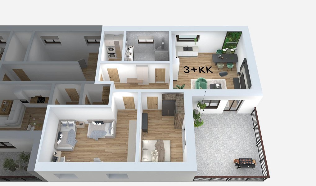 Prodej bytu 3+kk 117 m², Litvínov – náhled fotky 11