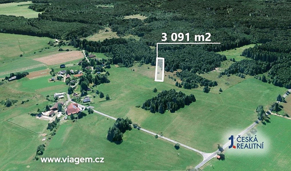 Prodej pole 3 091 m², Studnice – náhled fotky 2