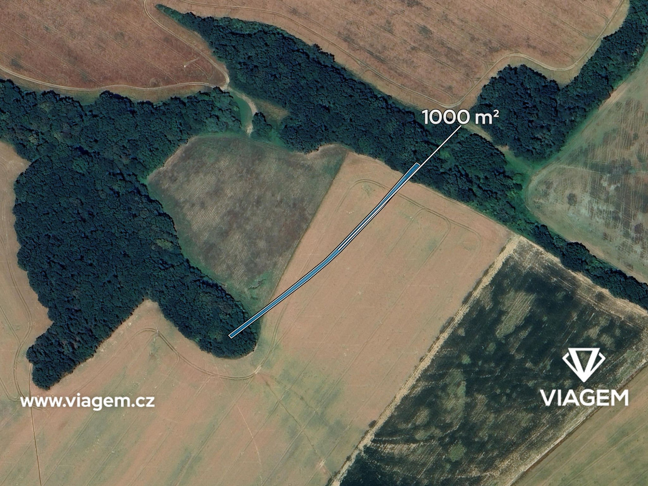 Prodej pole 500 m² – fotografie 2
