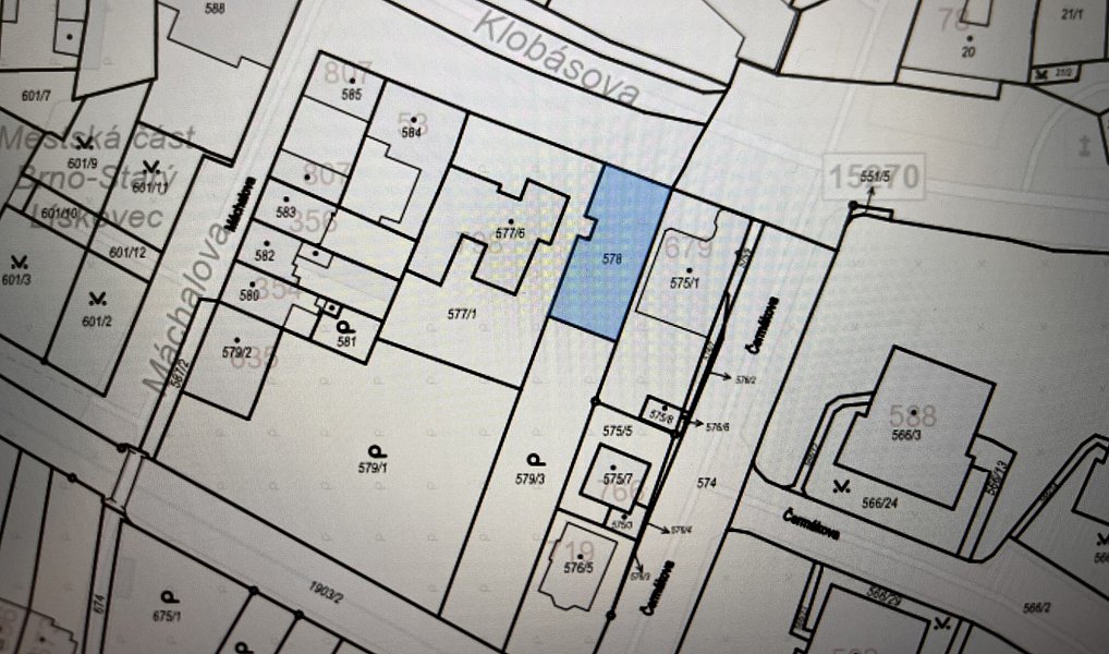 Prodej pozemku, 896 m², Starý Lískovec - Brno-město, Brno