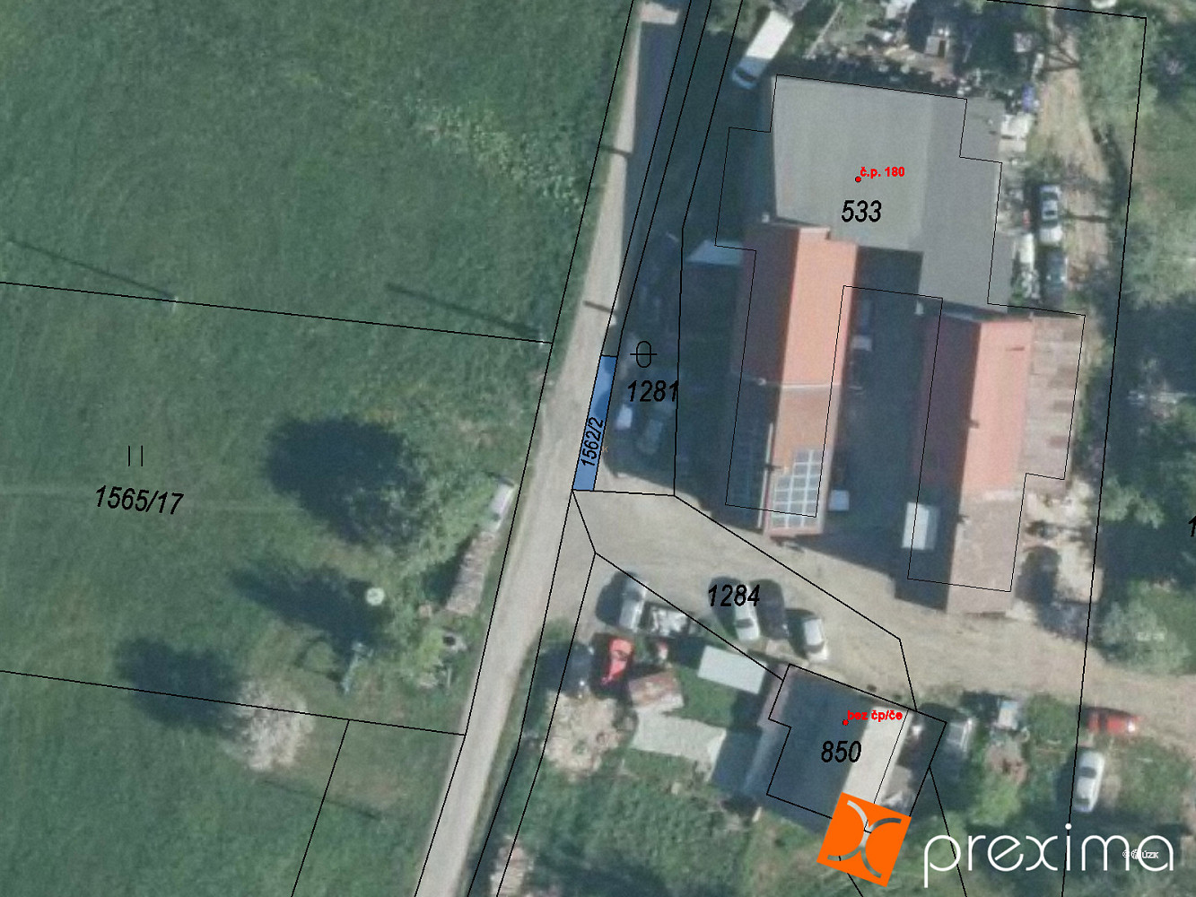 Prodej komerčního pozemku 9 m²