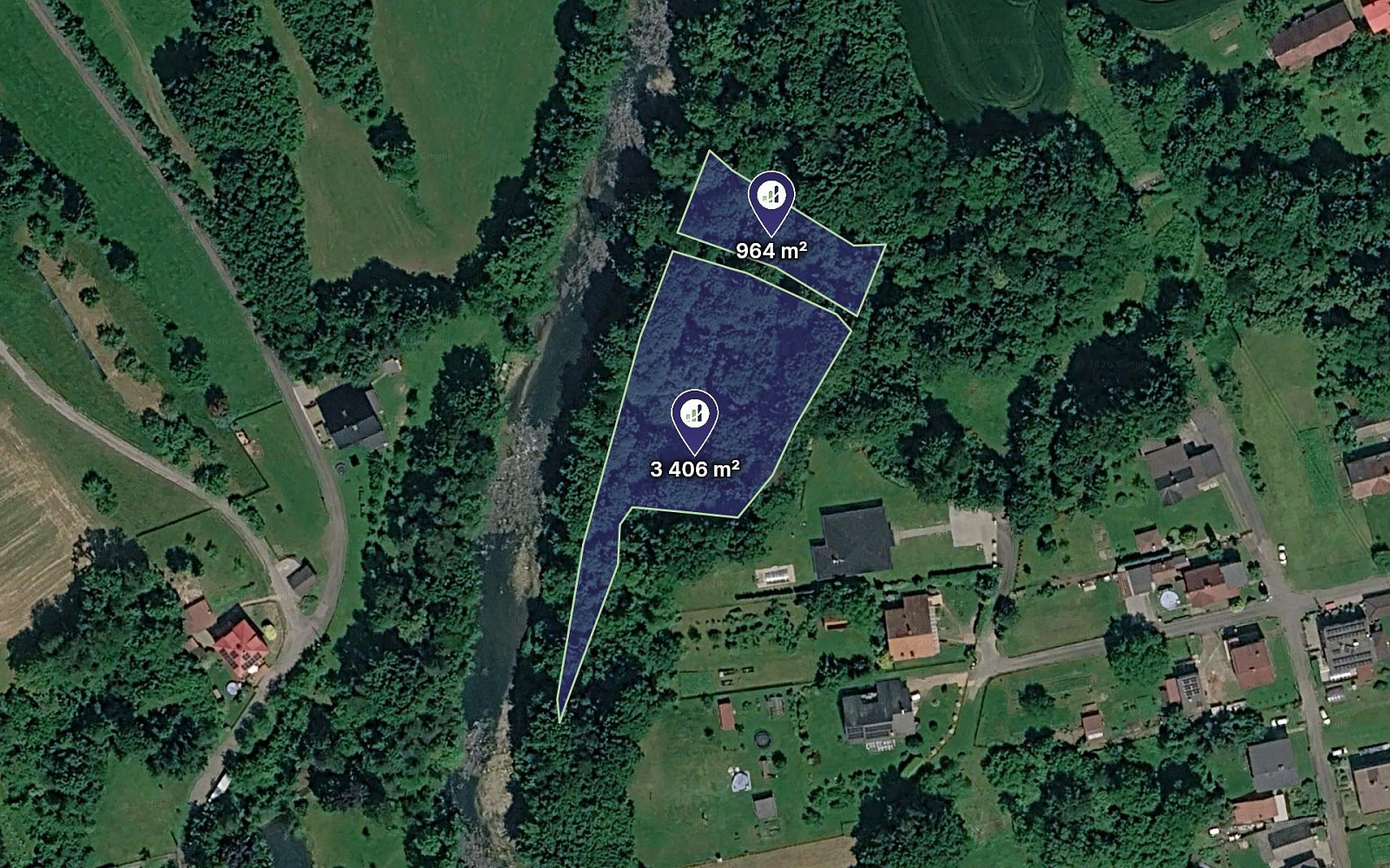 Prodej stavebního pozemku 4 370 m²